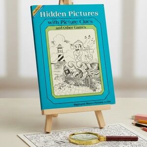 Vtg 1981 Highlights Hidden Pictures Magazine Halloween Activity Book 80s‎ Games